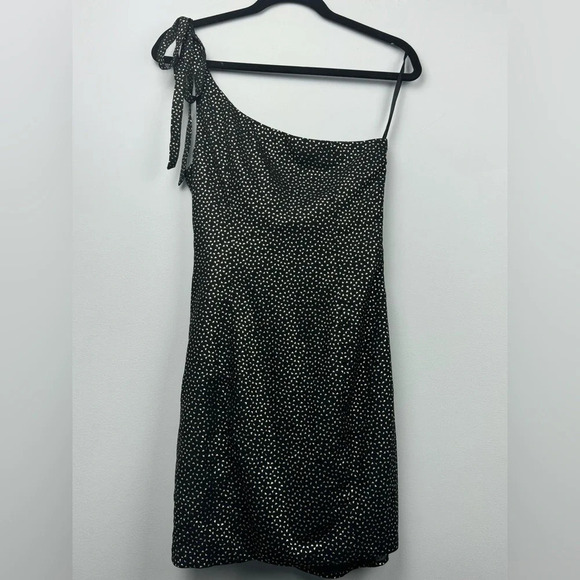 HOURS Nessi Mini Dress in Black Sparkles size Small - Picture 5 of 6